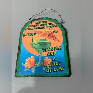 Colorful Tequila Wall Hanging